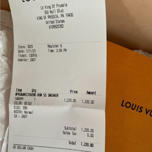 Louis Vuitton runners - Picture 4 of 4